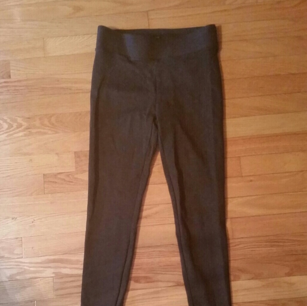 Ann taylor brown dressy legging pant stretch soft